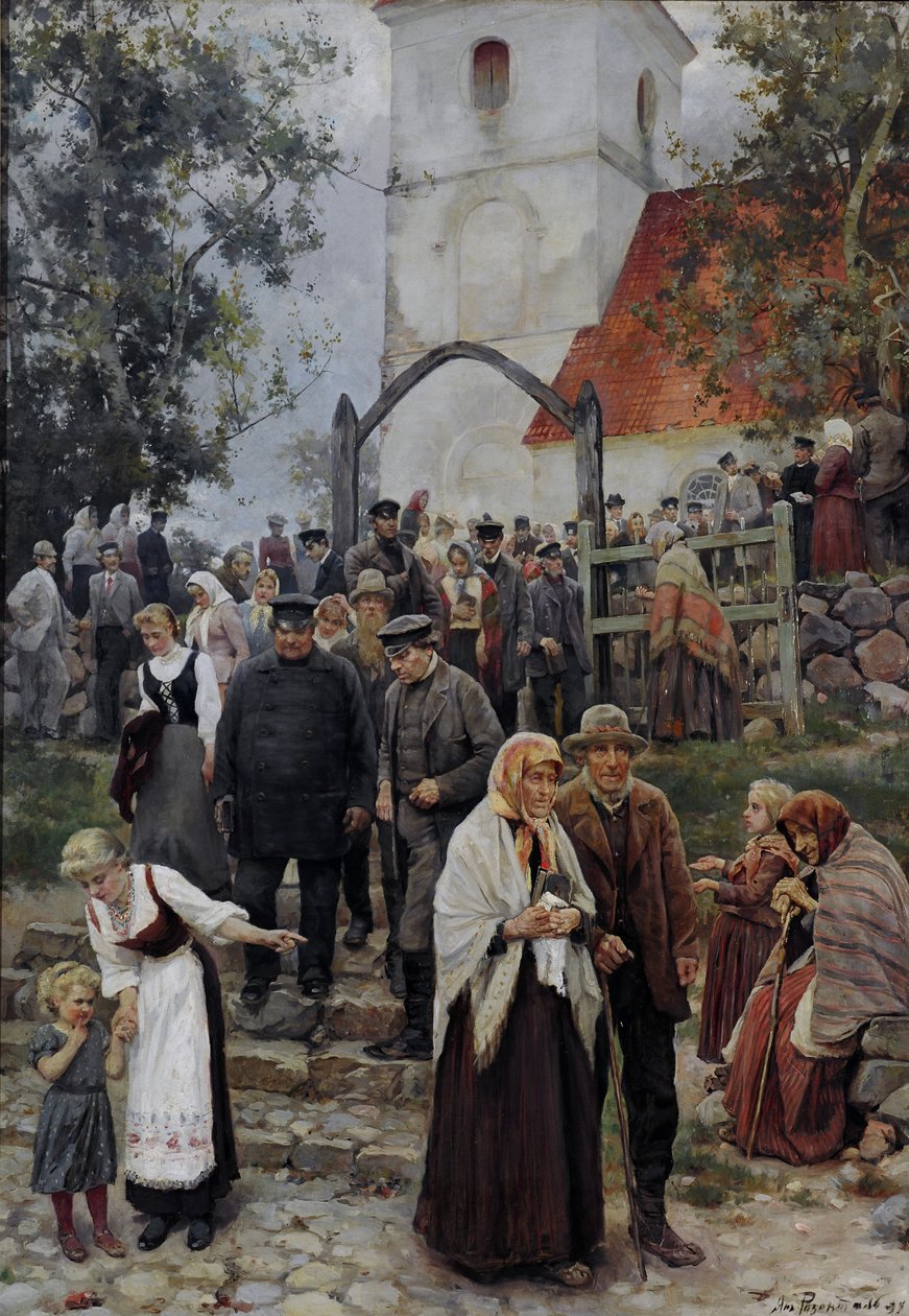 Po kostele od Janis Rozentals