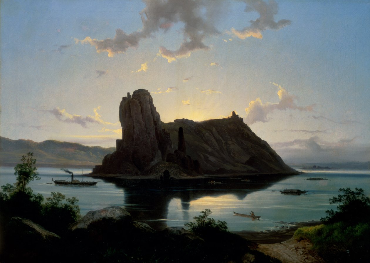 Hrad Deveny, Maďarsko od Janos Hofbauer