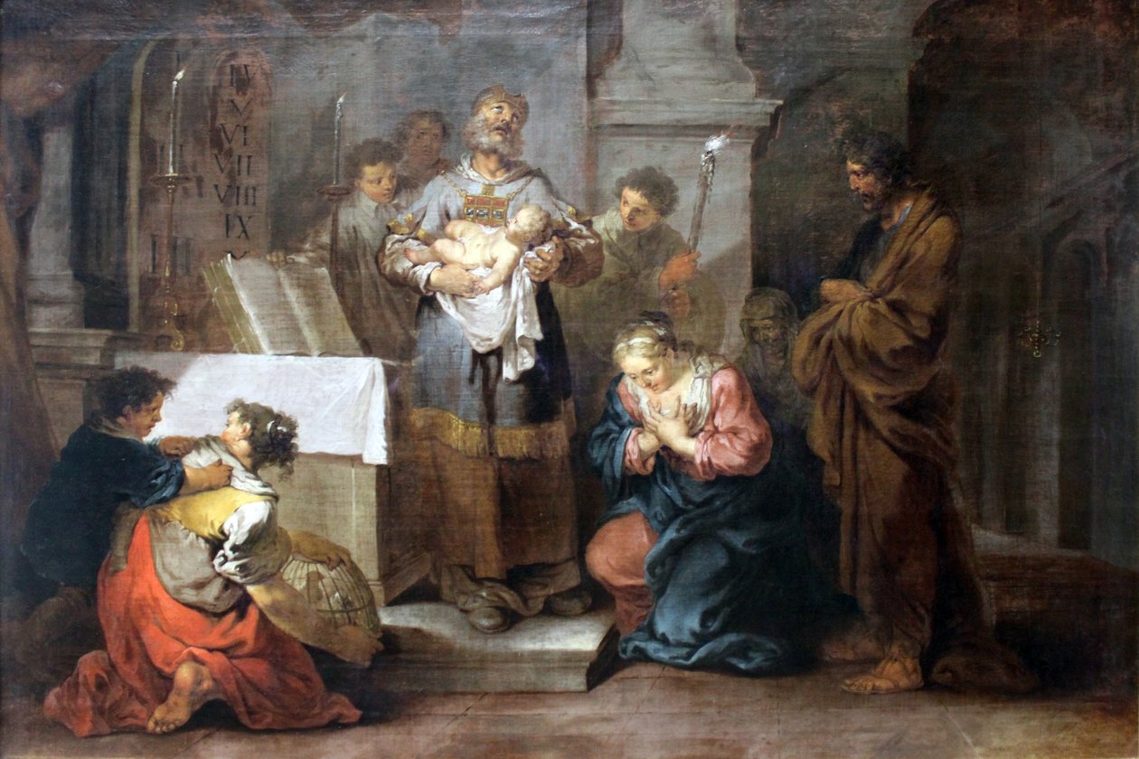 Prezentace v chrámu od Januarius Zick