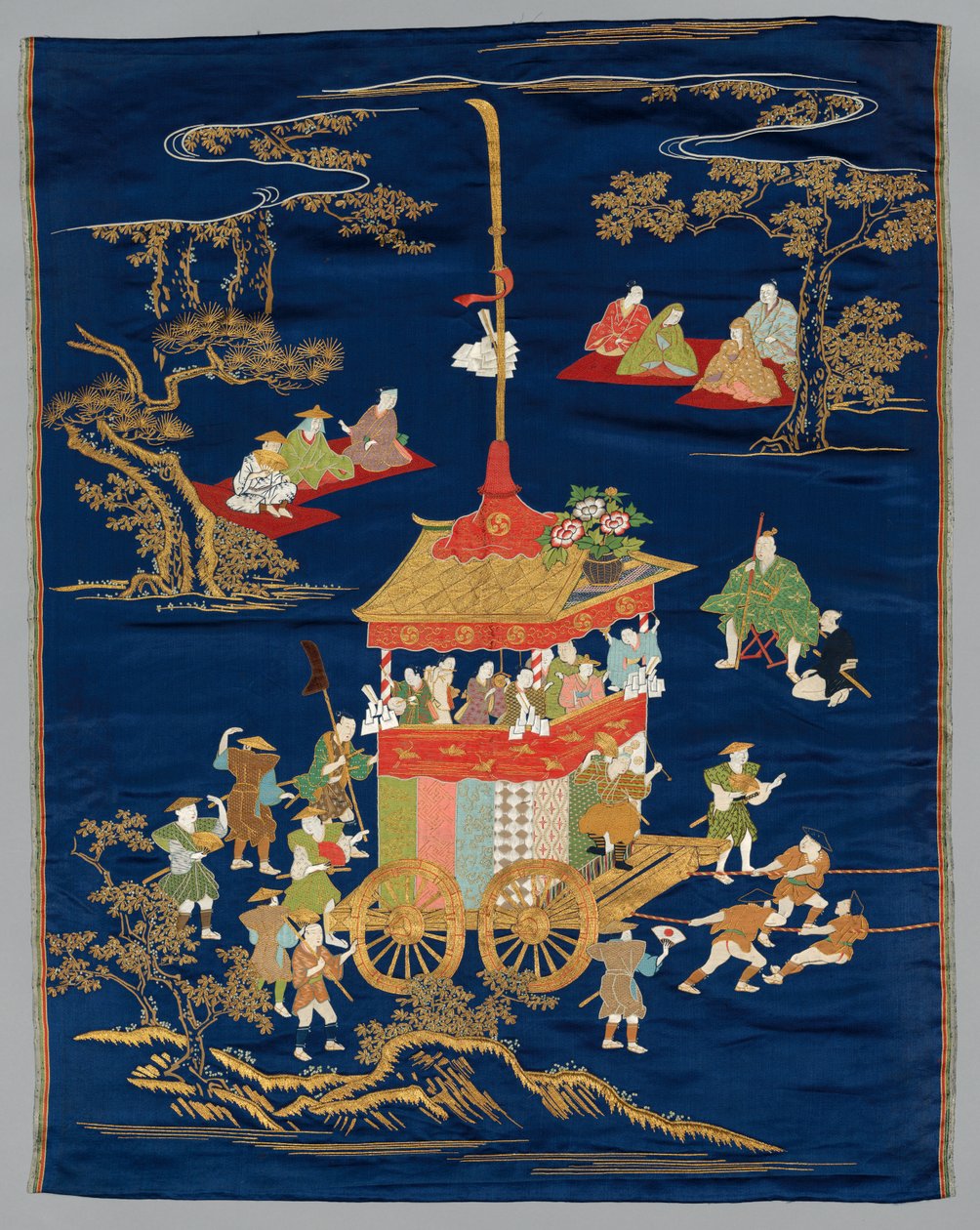 Vyšívaná Fukusa od Japan, late 19th early 20th century