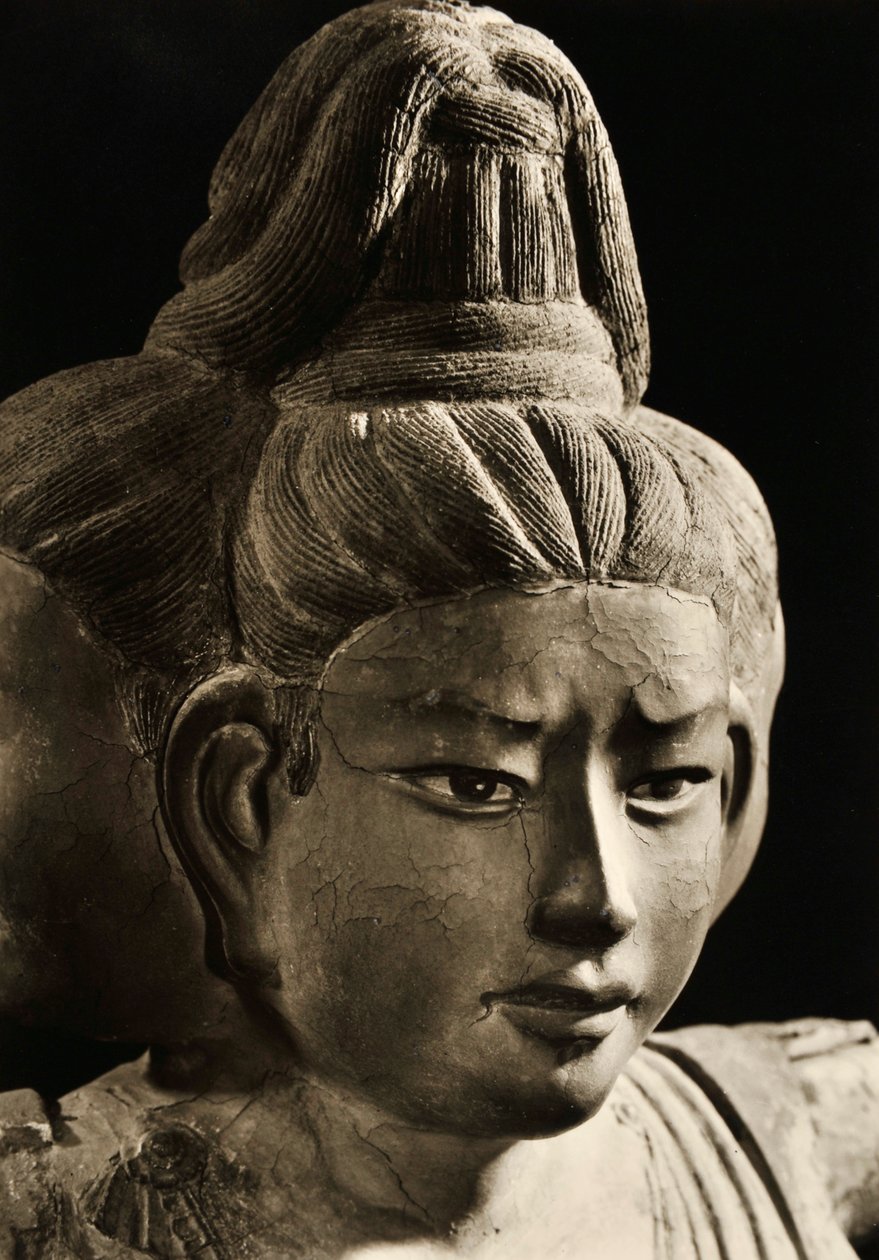 Ashura, z 8. století, období Nara, Kofukuji, 1950 od Japanese Photographer