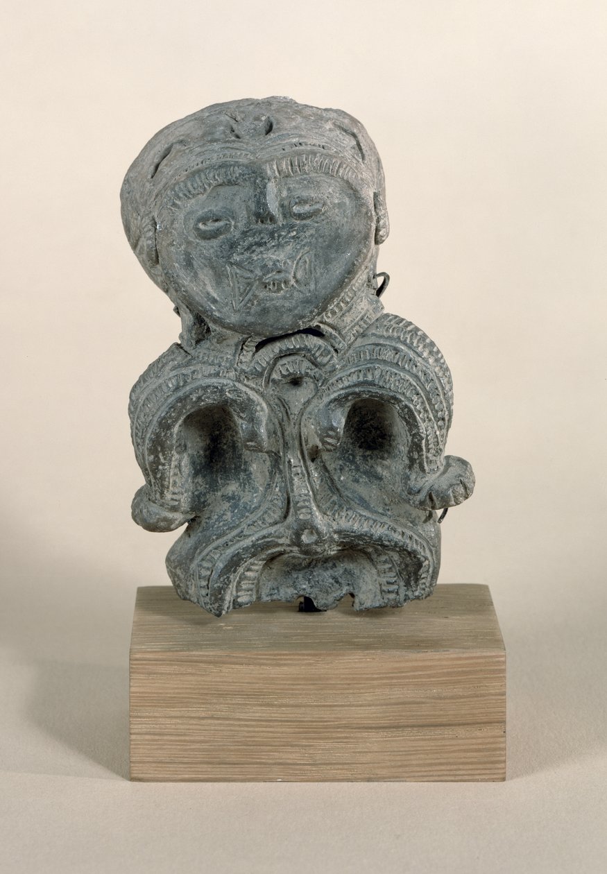 figurka Jomon (kamenina) od Japanese School