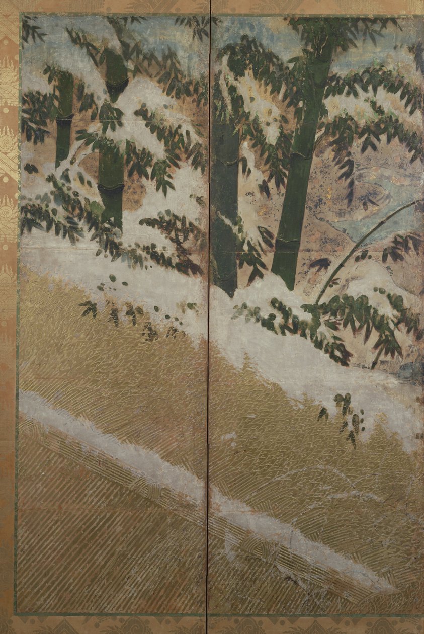Zimní rostliny, asi 1550, od Japanese School