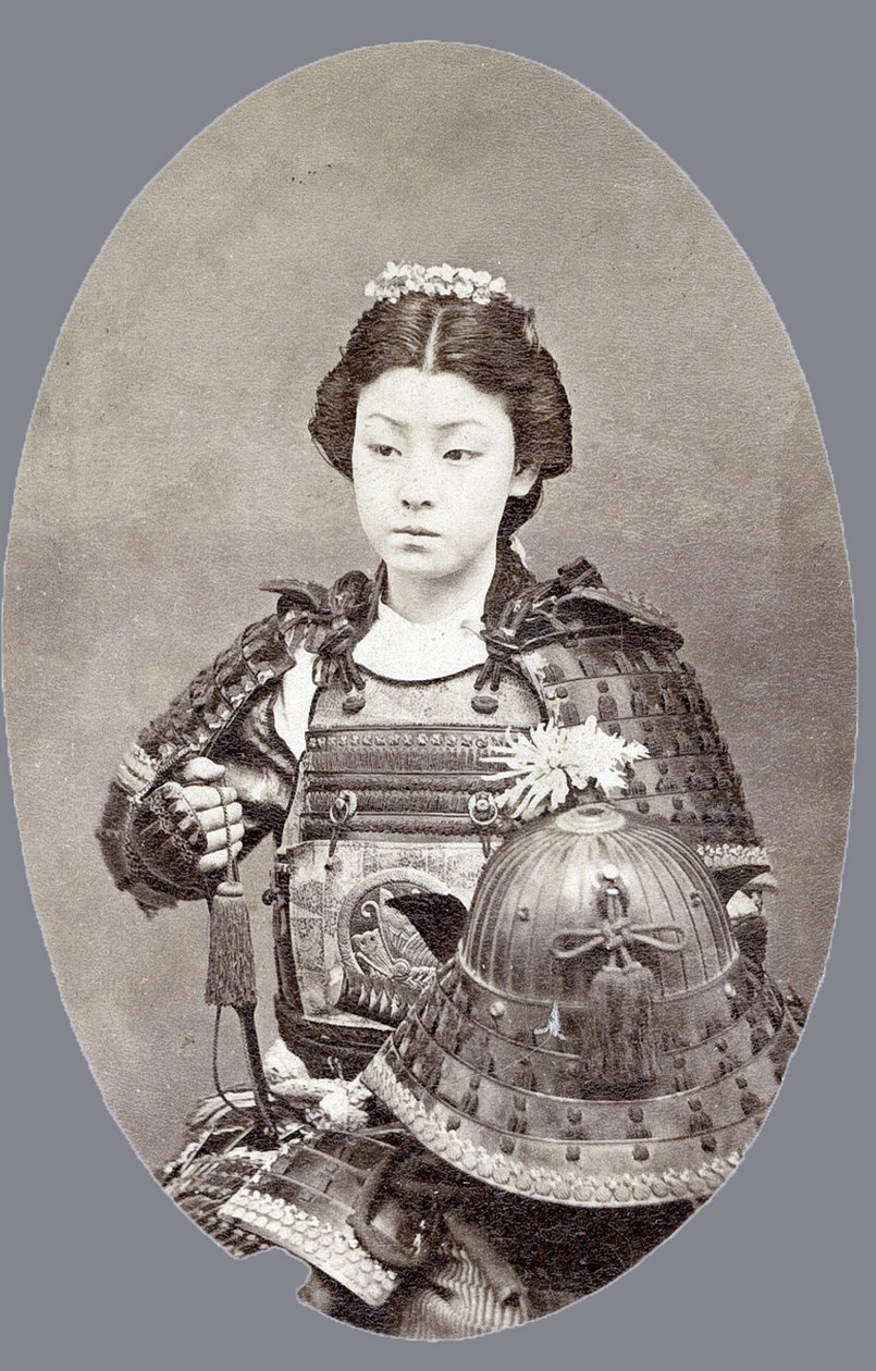 Samurajská žena od Japanese Photographer