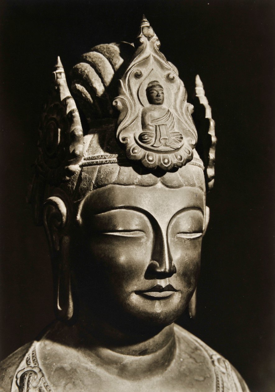 Vysněný rozdíl Kan-on z letecké výroby pro období d, pozastaveno, pro Japonsko, 1950 od Japanese Photographer