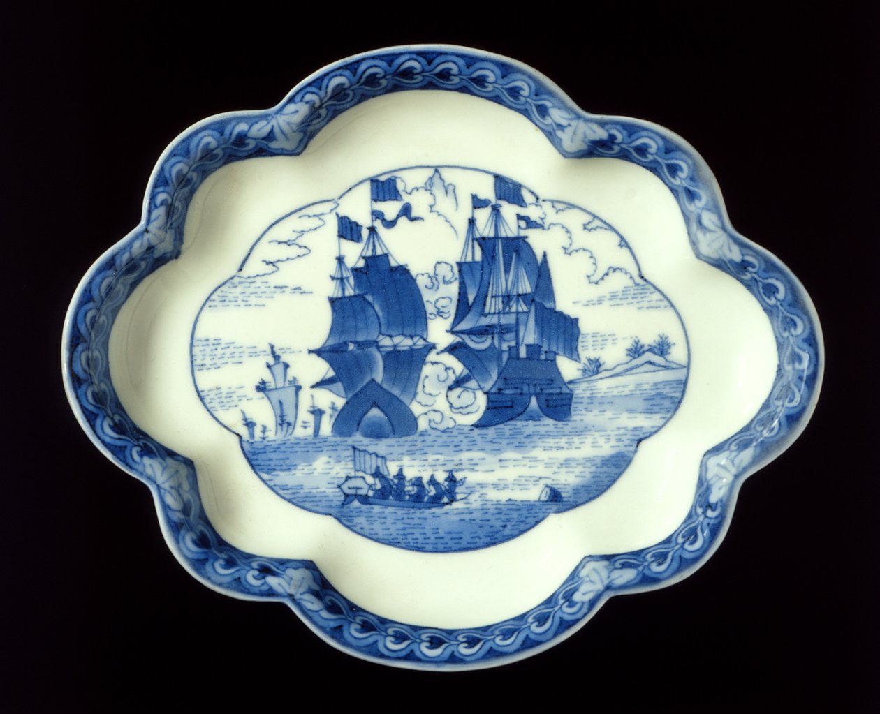 Miska Arita, podle nizozemské předlohy, konec 17. století (porcelán) od Japanese School
