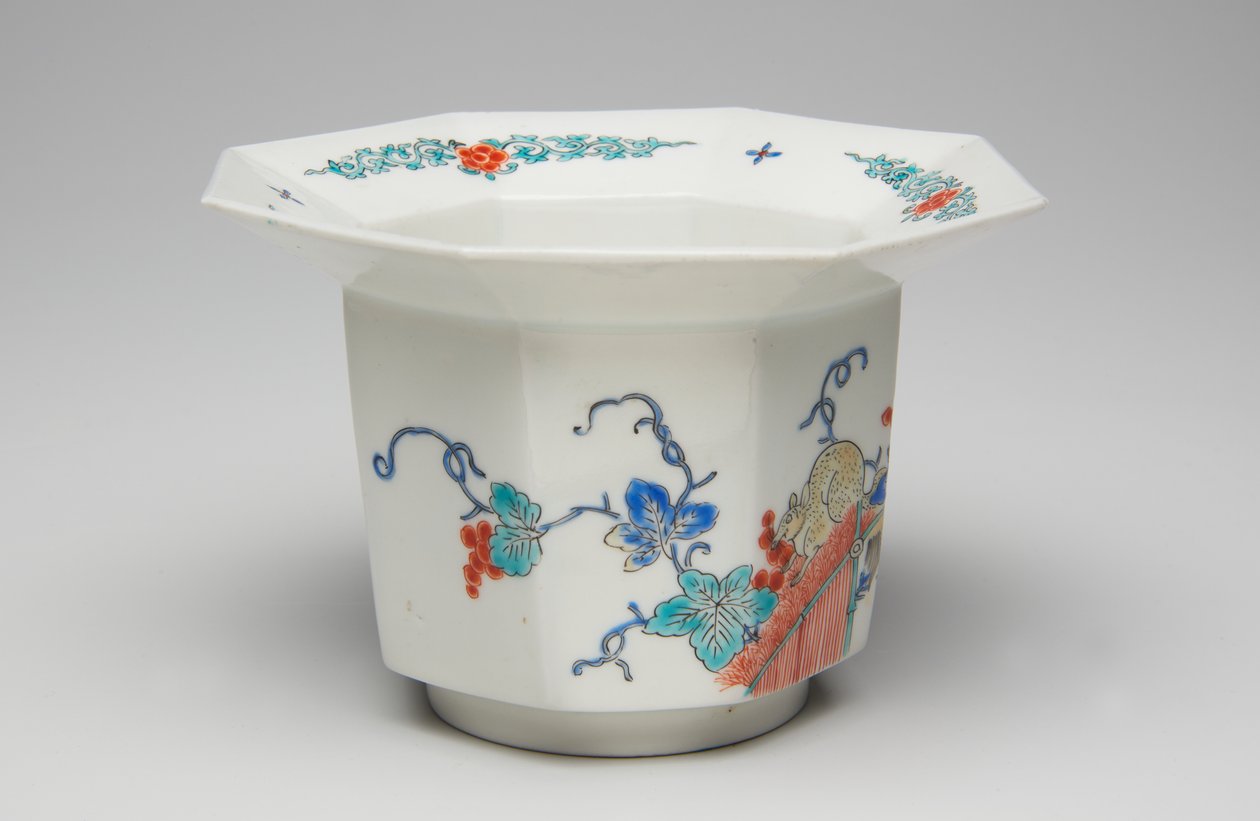 Šálek, konec 17.-začátek 18. století (Kakiemon, porcelán s přeglazovaným smaltem) od Japanese School