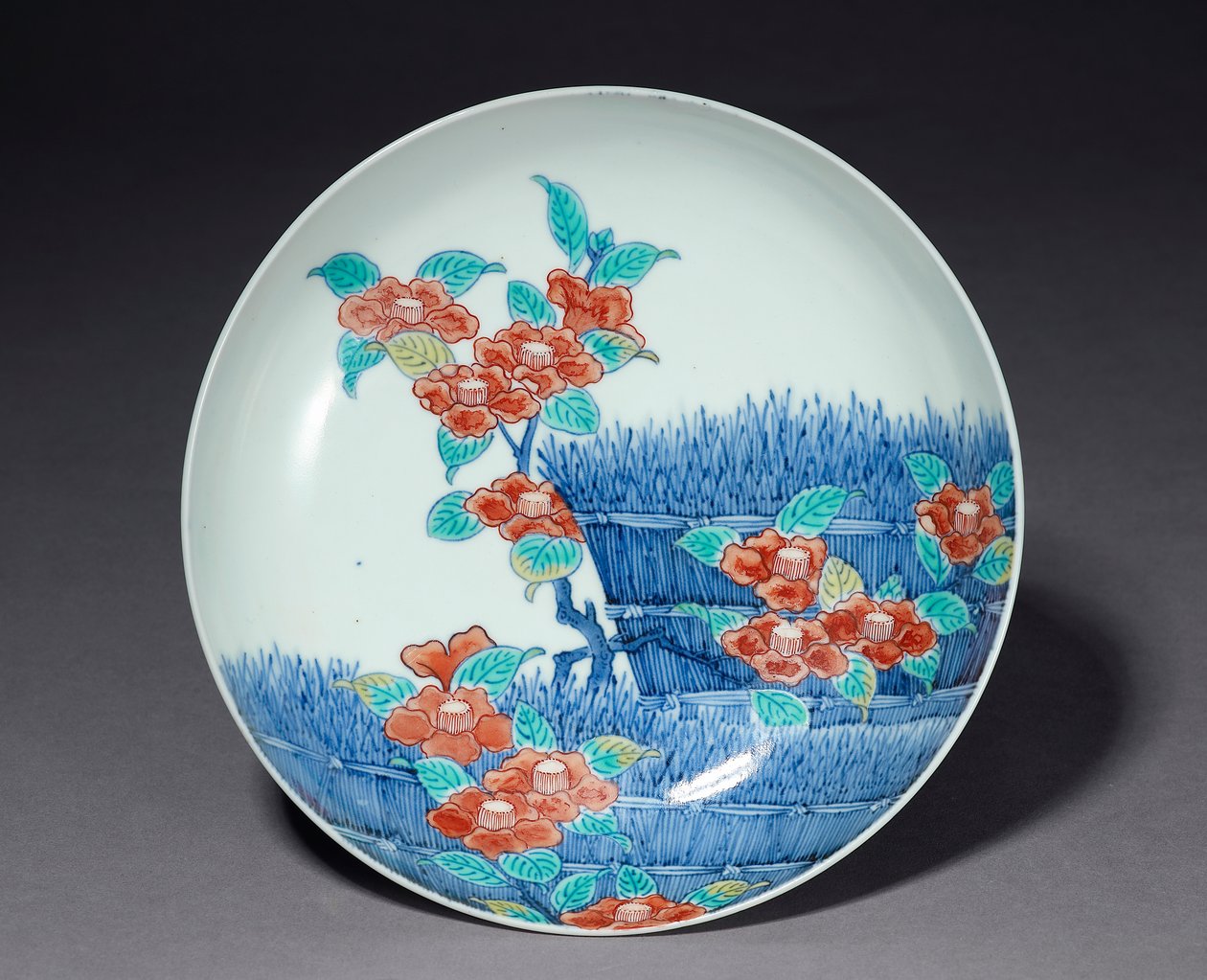 Nádobí, začátek 18. století (porcelán s podglazurní modrou a přeglazurní smalty) od Japanese School