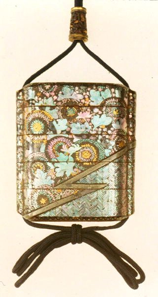 Inro přepravní pouzdro, Edo Period (1603-1867) (lak) od Japanese School