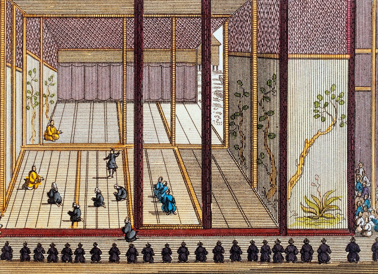 Pohovorová místnost v Císařském paláci od Japanese School