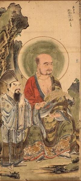 Juroku Rakan, buddhistický mudrc, škola Tosa od Japanese School