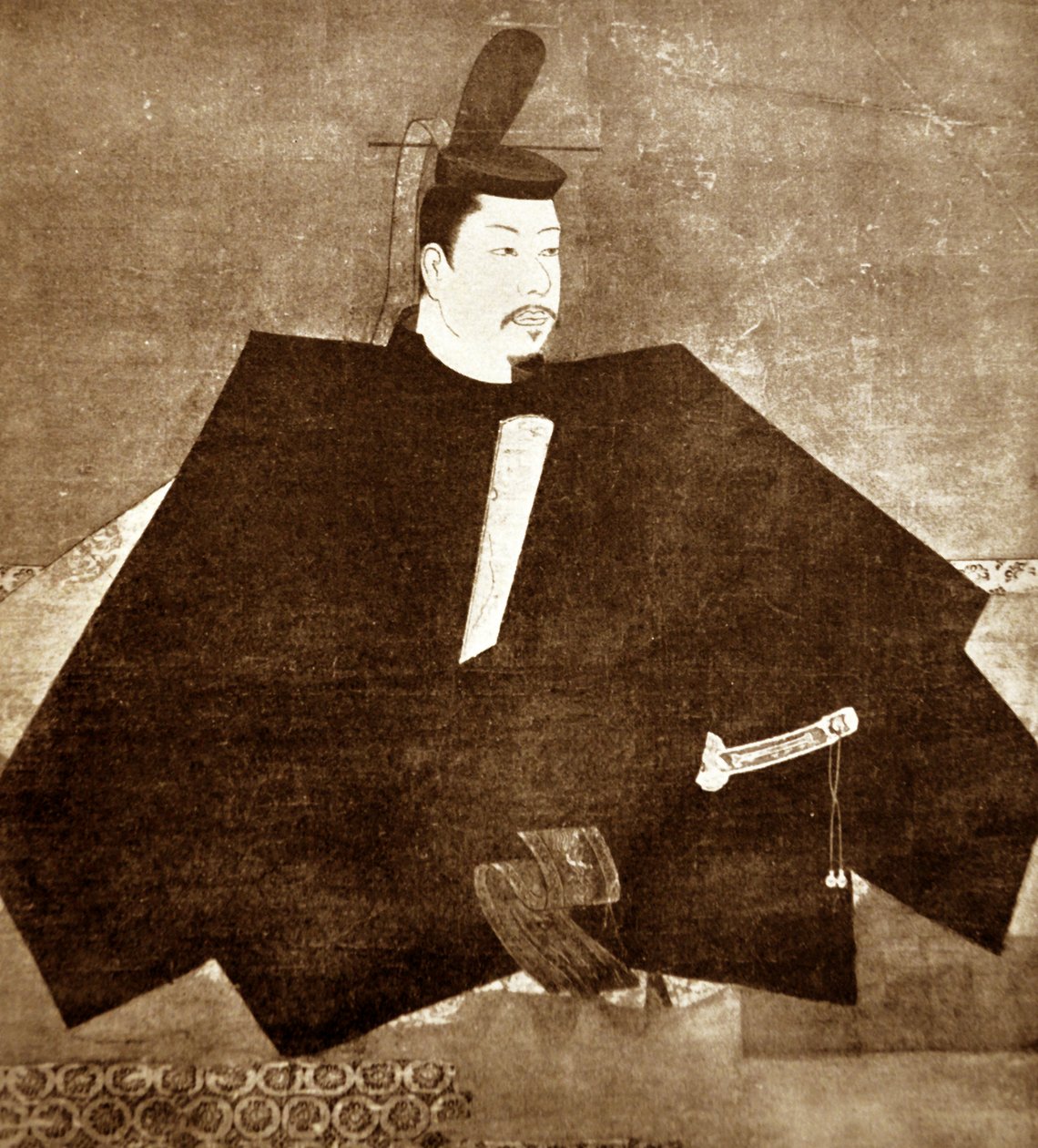 Minamoto no Yoritomo (tisk) od Japanese School