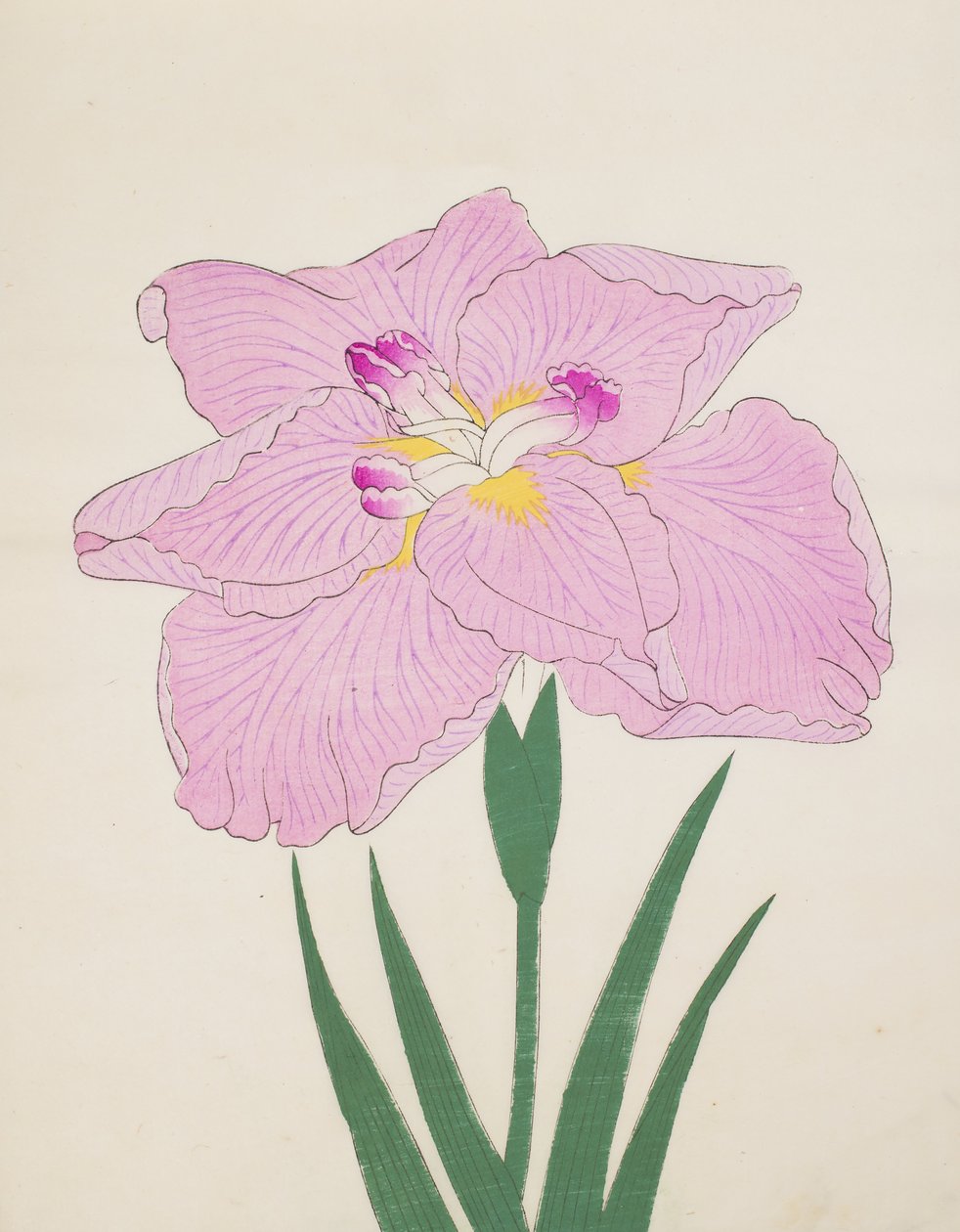 Shu-Fu-Raku, č. 58, 1890 (barevný dřevotisk) od Japanese School