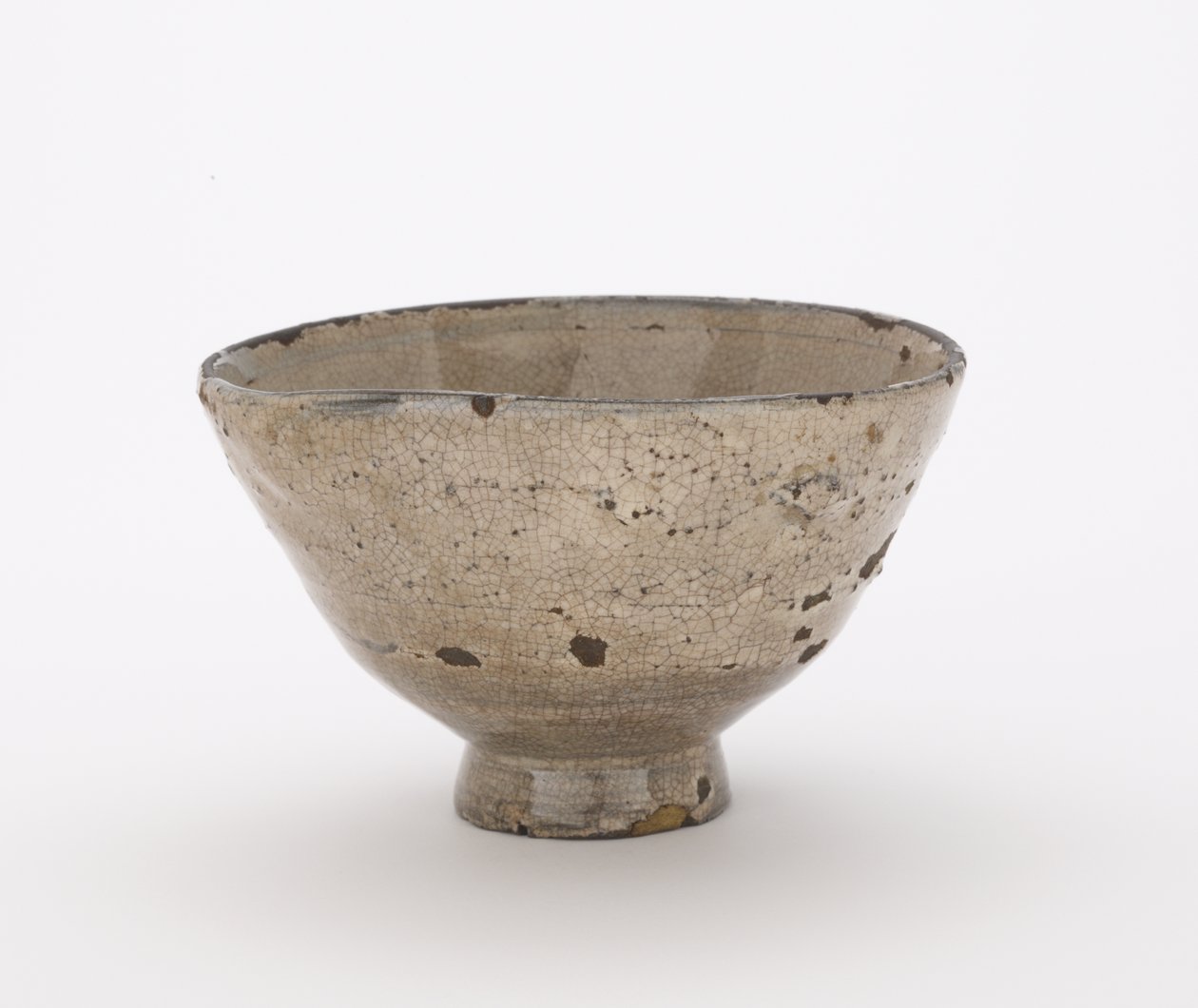 Čajová miska, možná Hagi nádobí, Čajová miska (chawan) od Japanese School
