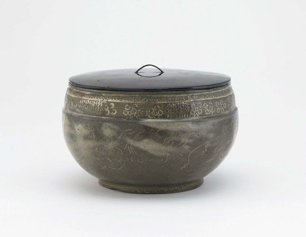 Nádoba na vodu pro čajový obřad, prefektura Kumamoto, období Edo, 18.–19. století (keramika) od Japanese School