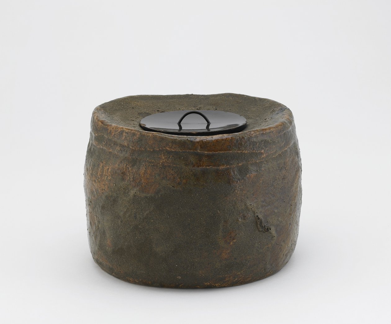 Nádoba na vodu pro čajový obřad, Kjóto, Kyoto-fu, období Edo, 1615-1868 (keramika) od Japanese School