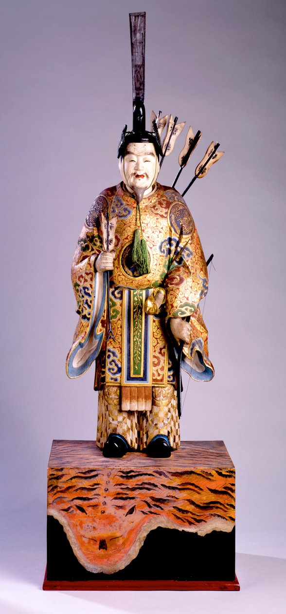 Zuijin (?Ministr pravice?) (dřevo) od Japanese School