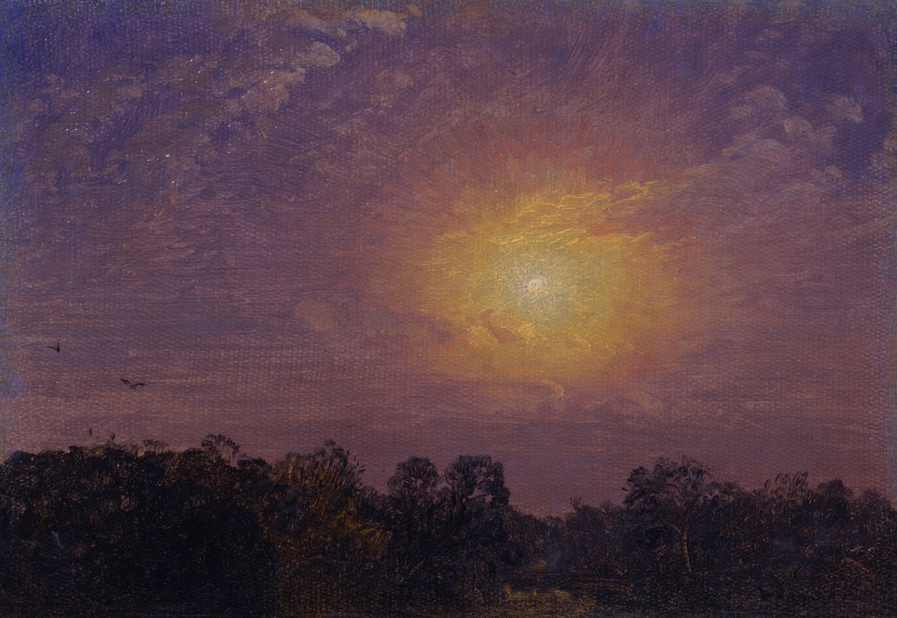 Večer, 1859 od Jasper Francis Cropsey