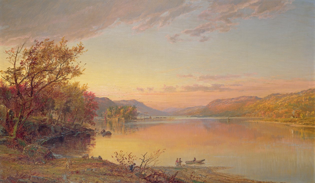 Lake George, NY, 1871 od Jasper Francis Cropsey