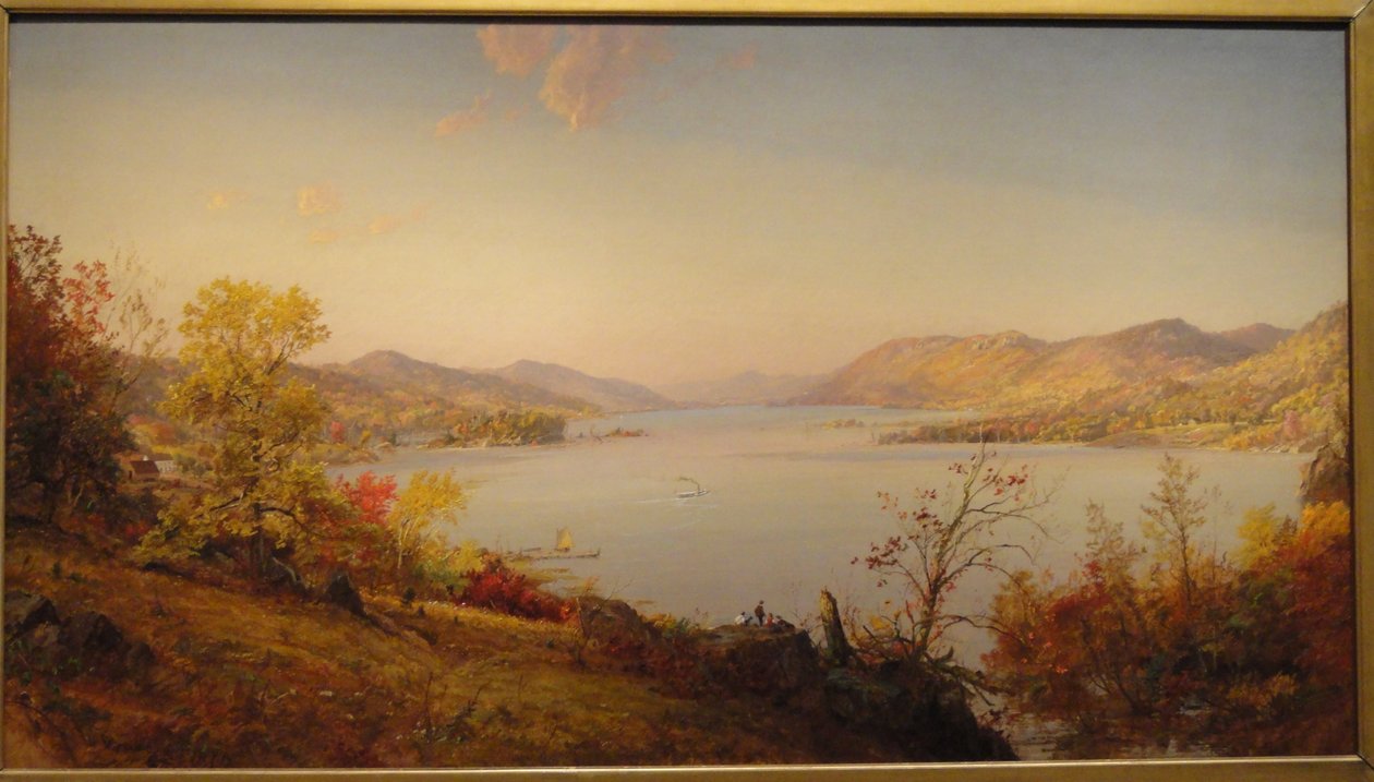 Jezero Greenwood od Jasper Francis Cropsey