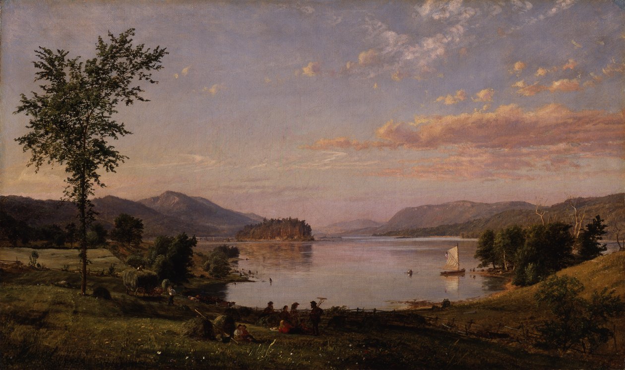 Greenwood Lake, New Jersey, 1866 od Jasper Francis Cropsey