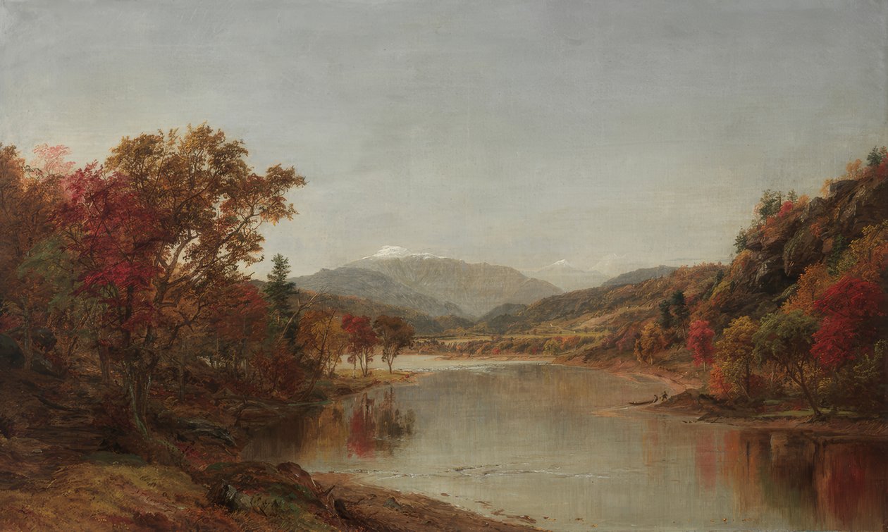 Jasper F. Cropsey /"Mount Washington, New Hampshire", 1870 od Jasper Francis Cropsey