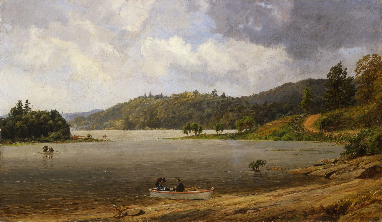Na jezeře Wawayanda, New Jersey, 1873 od Jasper Francis Cropsey