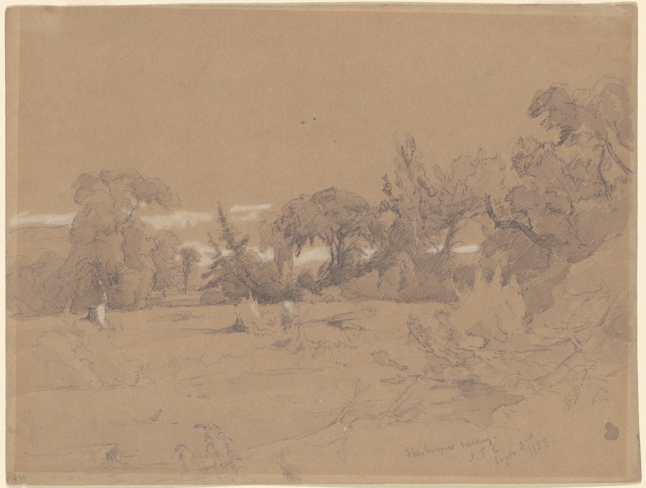 Údolí Sherberne od Jasper Francis Cropsey