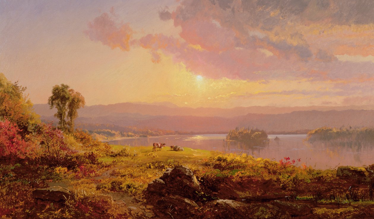 Řeka Susquehanna, 1876 od Jasper Francis Cropsey
