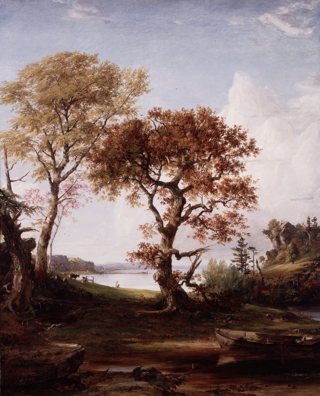 Hudson at Piermont od Jasper Francis Cropsey