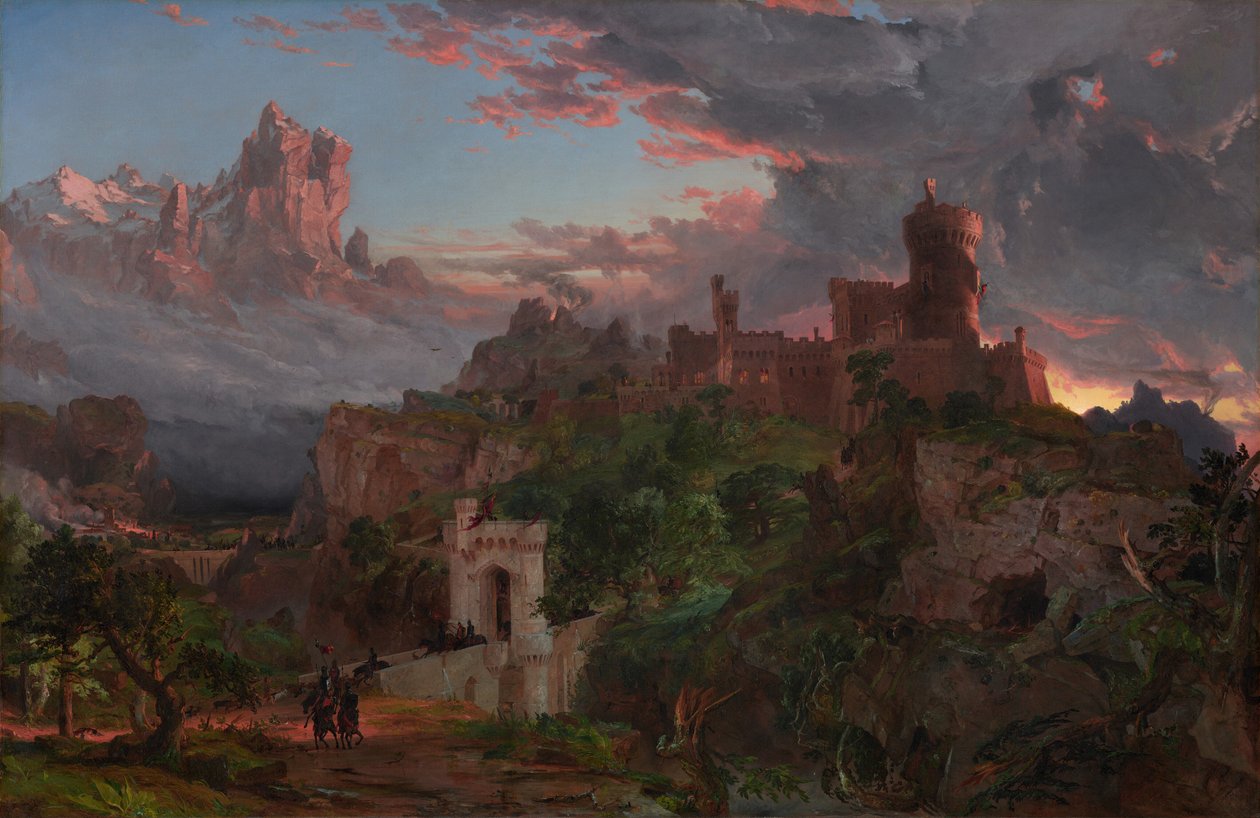 Duch války od Jasper Francis Cropsey