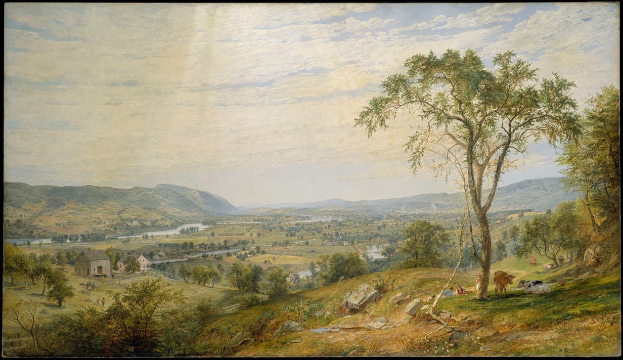 Údolí Wyomingu od Jasper Francis Cropsey