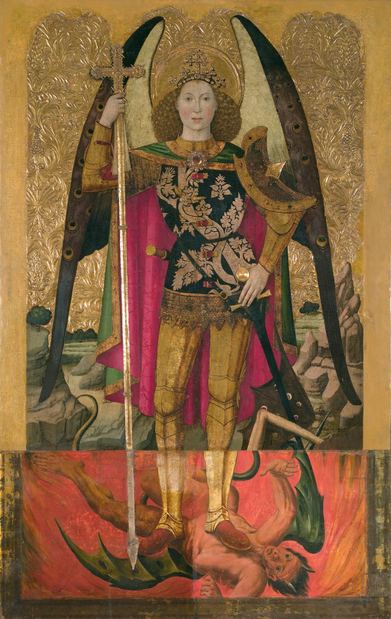 Svatý Michale od Jaume Huguet