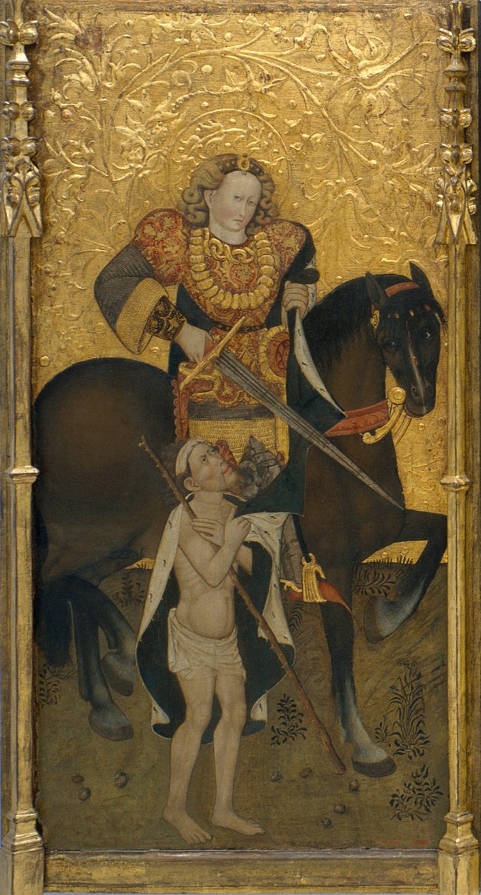 Svatý Martin sdílí svůj plášť od Jaume Ferrer