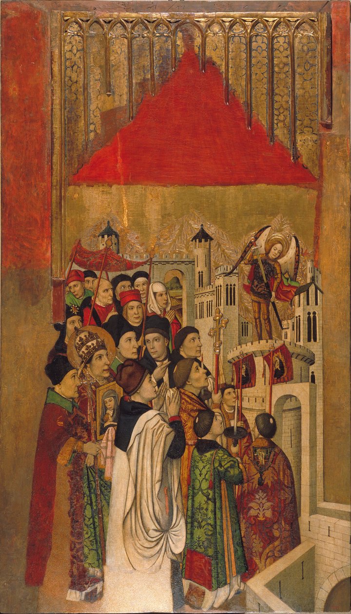 Zjevení svatého Michaela na hradě Sant