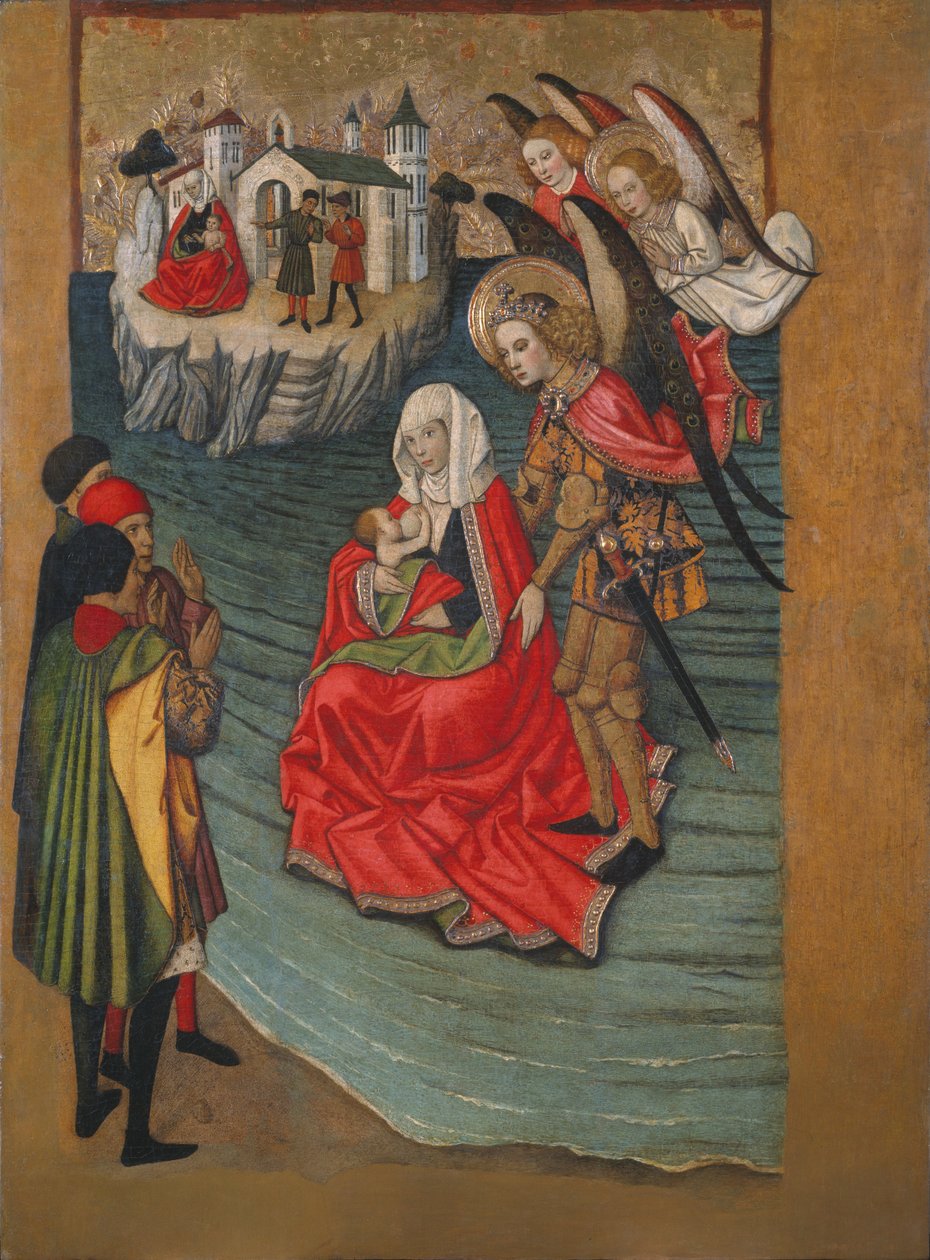 Zázrak na Mont Saint-Michel od Jaume Huguet