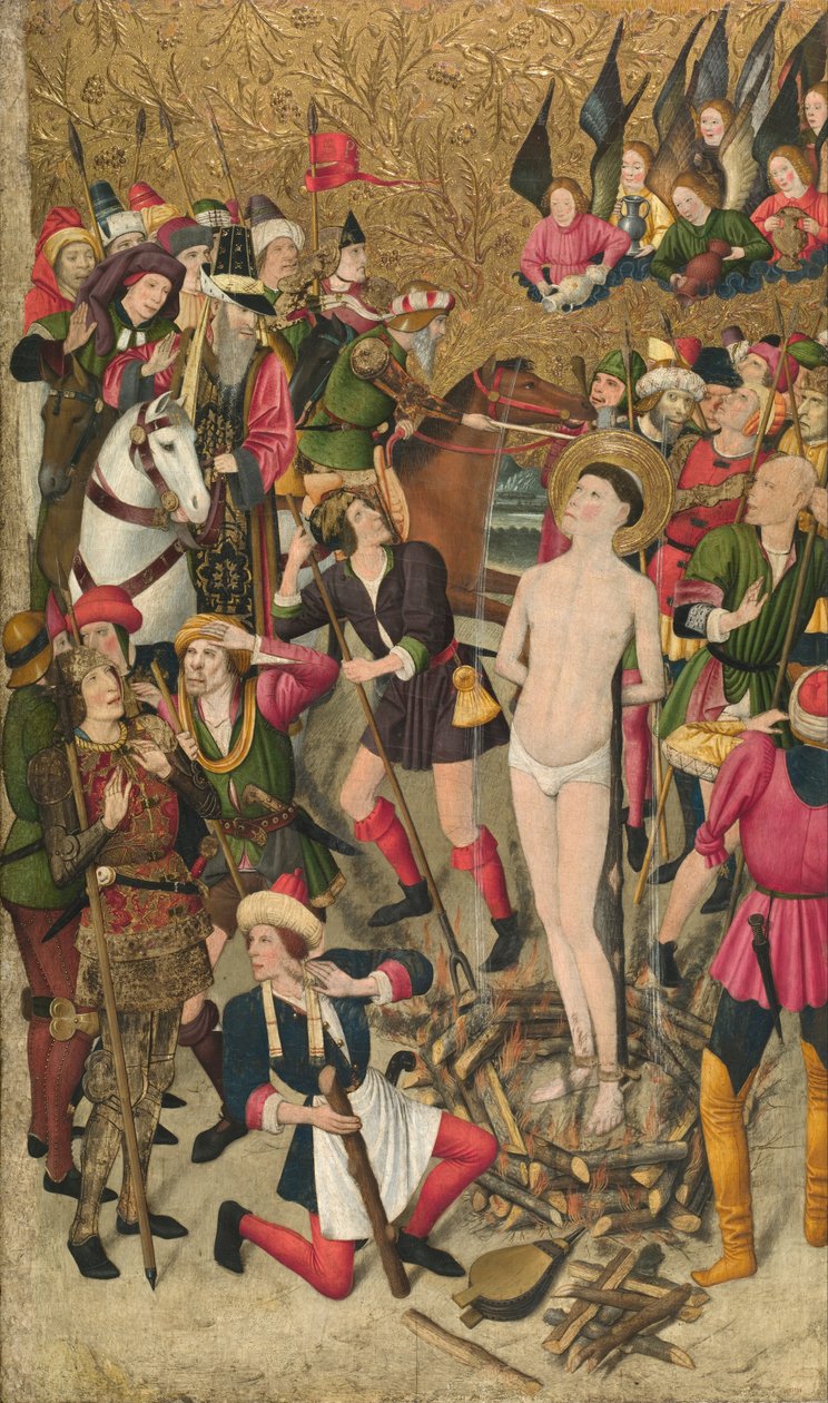 Svatý Vincent na hranici od Jaume Huguet