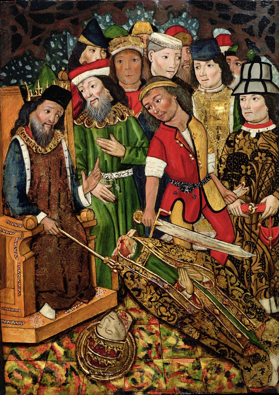 Dekapitace sv. Fabiána od Jaume Huguet