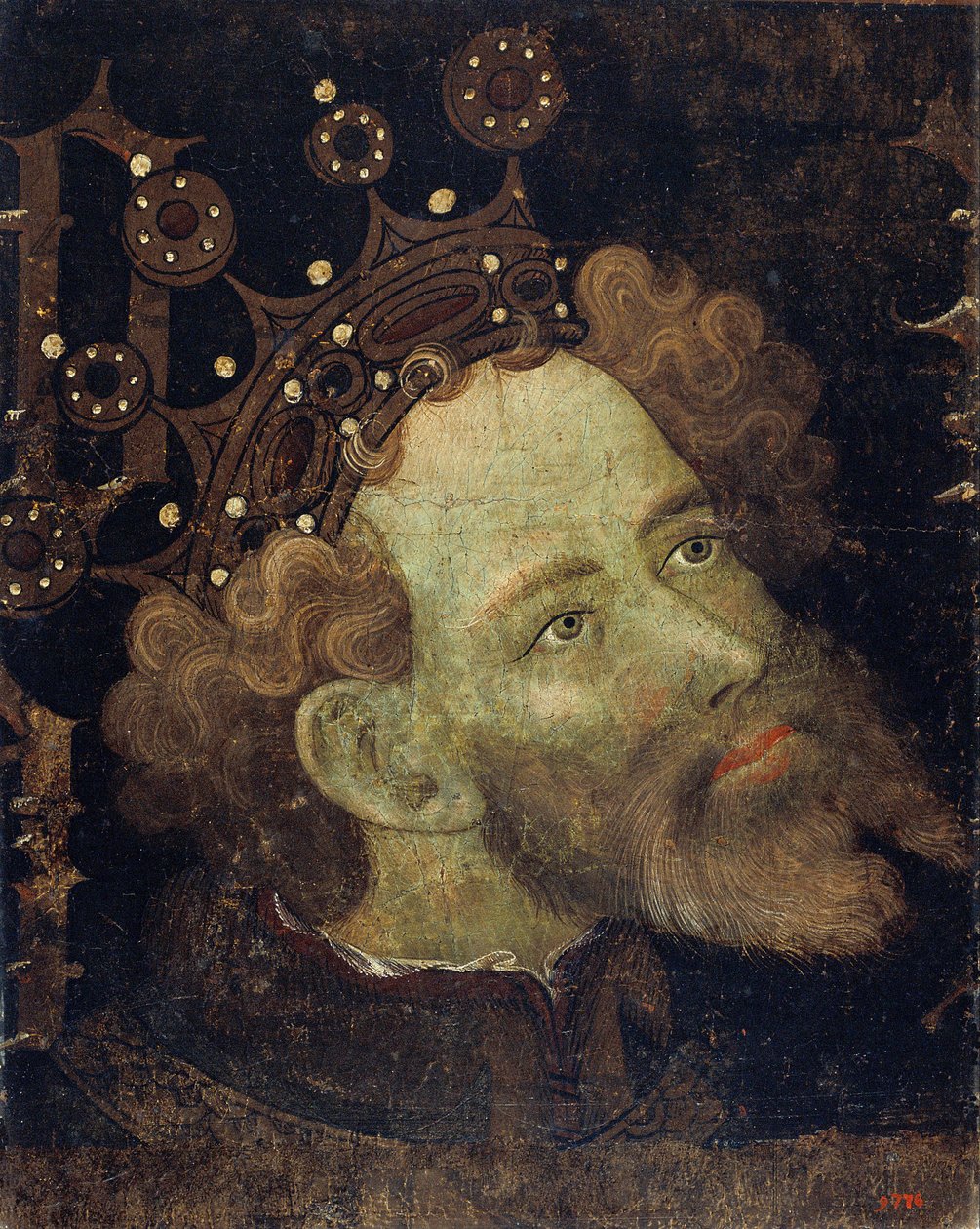 Petr IV 1319-1387, král Aragonie od Jaume Mateu