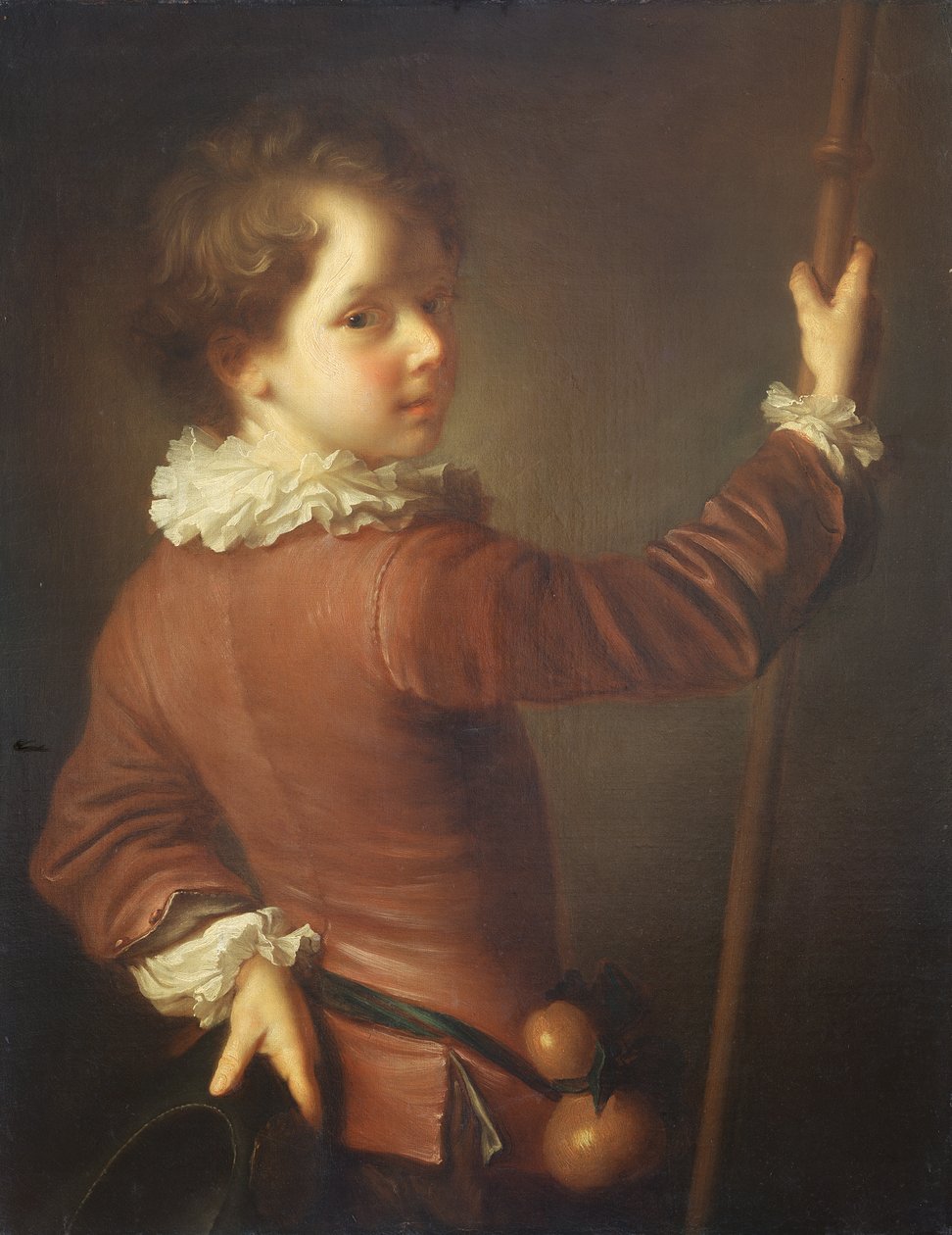 Portrét mladého poutníka, 1725 od Jean Alexis Grimou