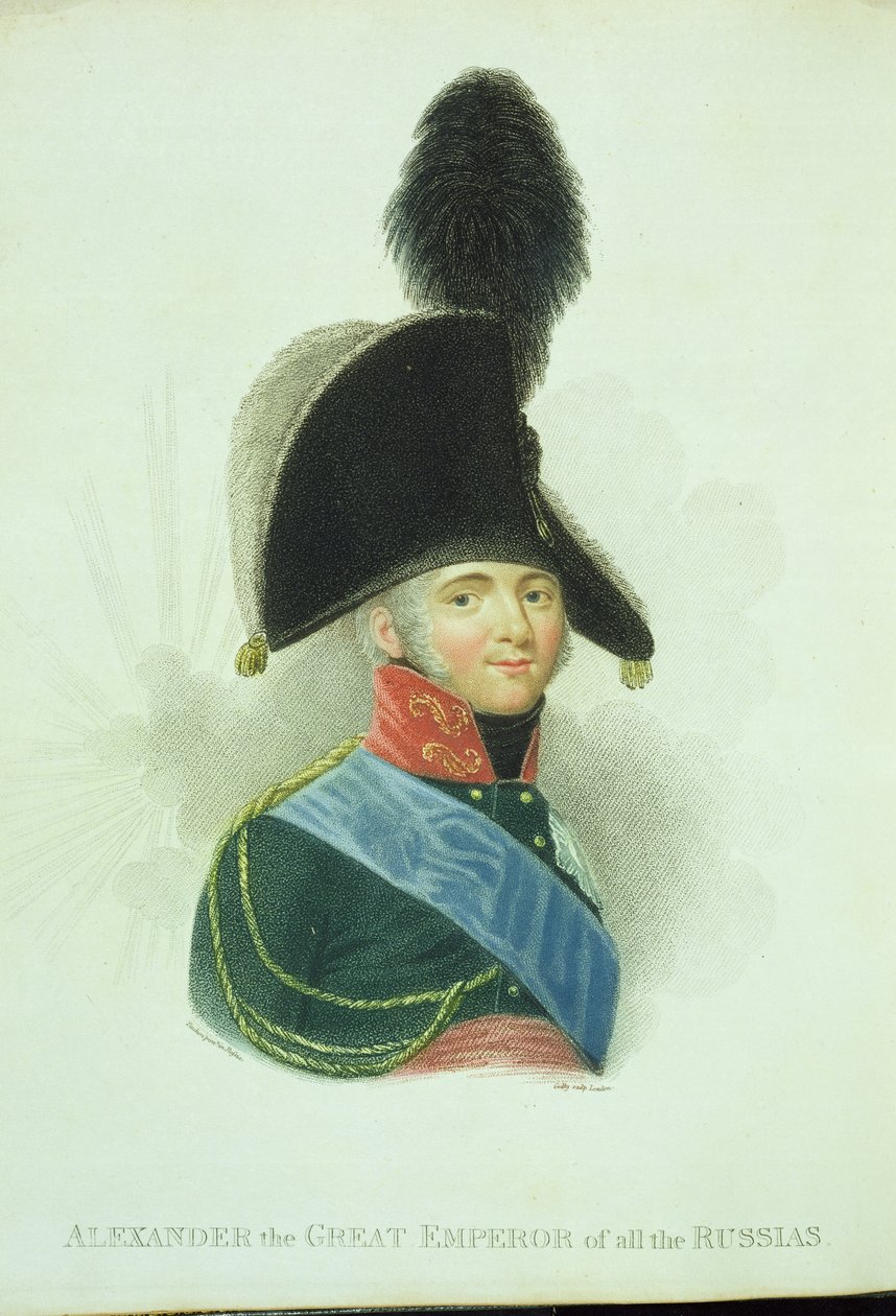 Alexandr (1777-1825) velký císař všech Rusů od Jean Antoine Pinchon