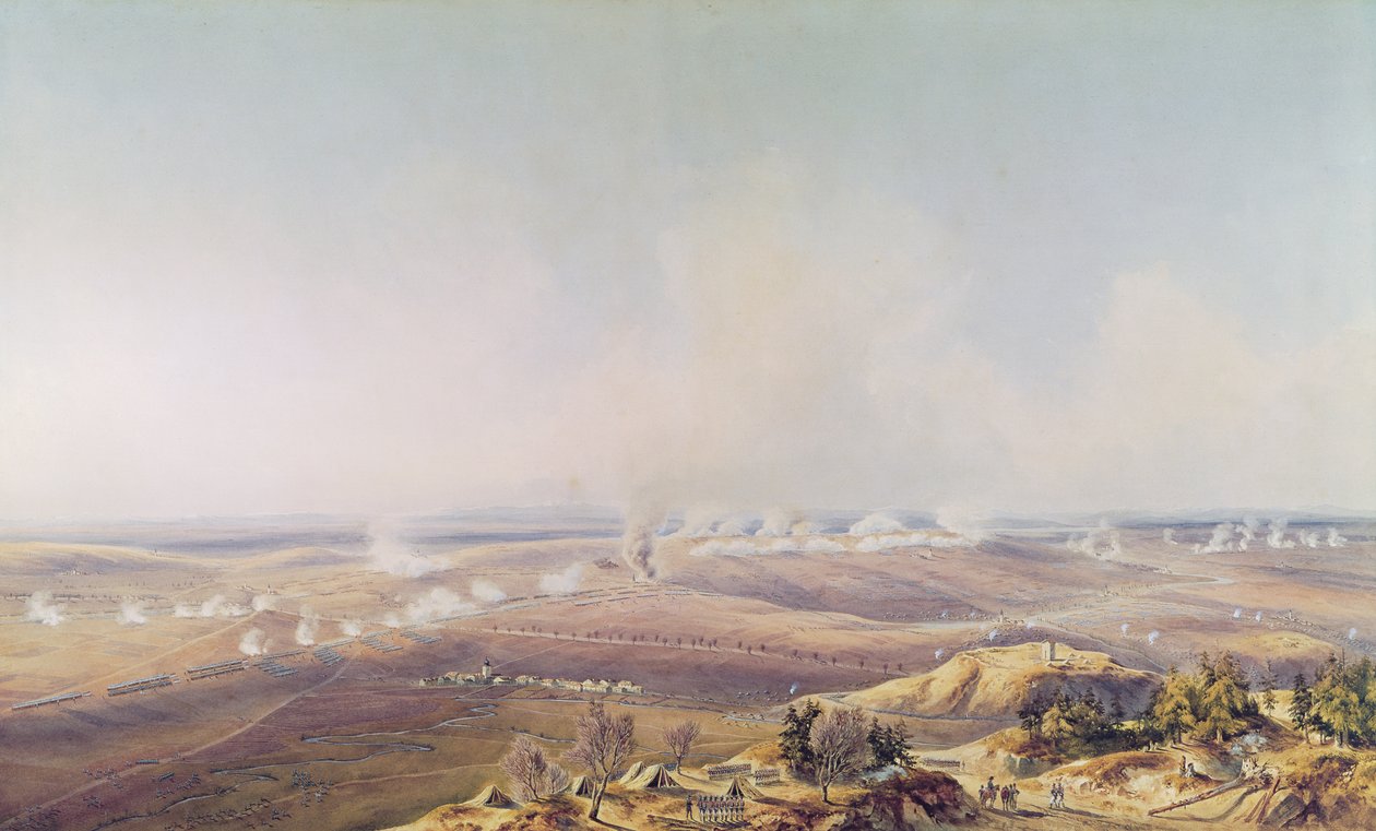 Bitva u Slavkova, 2. prosince 1805, deset hodin, 1835 od Jean Antoine Simeon Fort