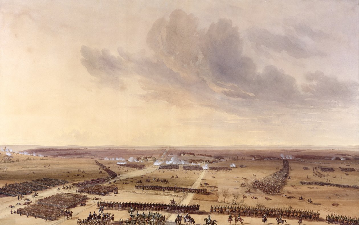 Bitva u Montmirail dne 11. února 1814 od Jean Antoine Simeon Fort