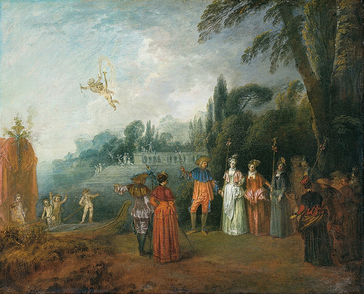Vydáváme se na Cytheru od Jean Antoine Watteau