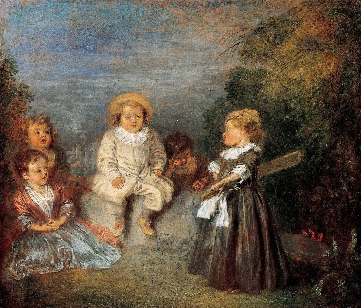 Heureux věk! Věk pro (šťastný věk! Zlatý věk) od Jean Antoine Watteau