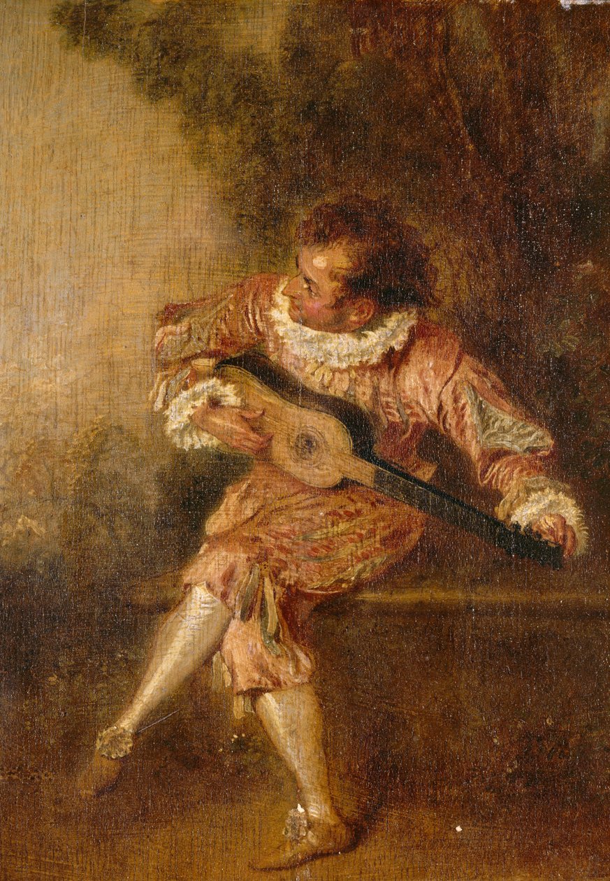 Dárce serenád (Mezetin) od Jean Antoine Watteau
