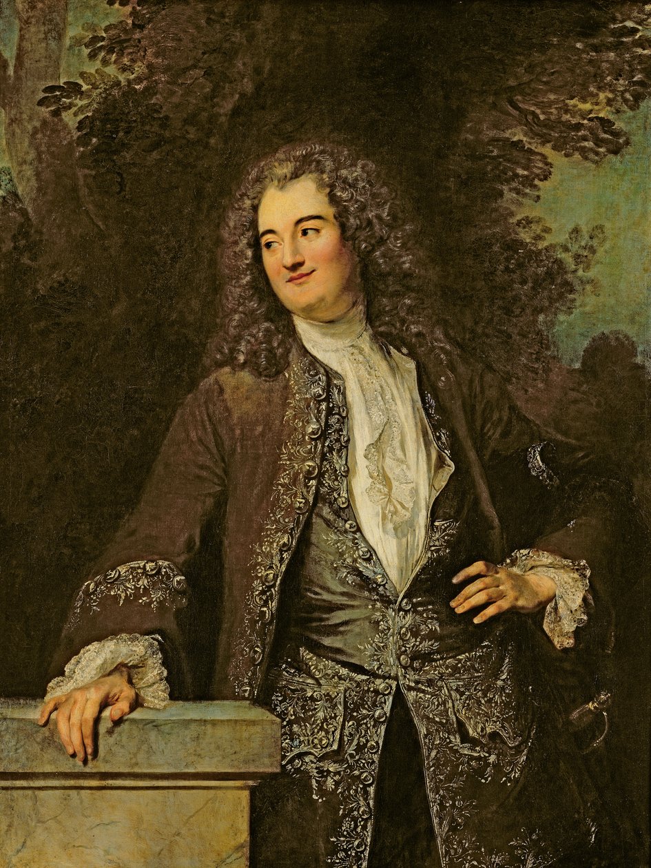 Portrét gentlemana nebo Portrét Jean de Julienne od Jean Antoine Watteau