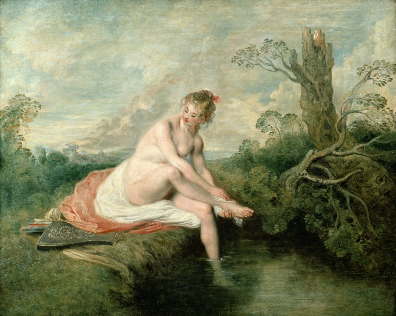 Koupel Diany od Jean Antoine Watteau