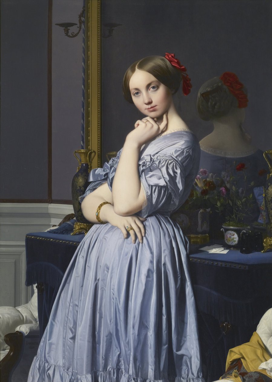 Hraběnka dHaussonville od Jean Auguste Dominique Ingres