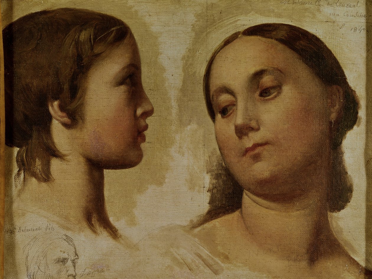 Madame Lauréal a její syn, 1840 od Jean Auguste Dominique Ingres